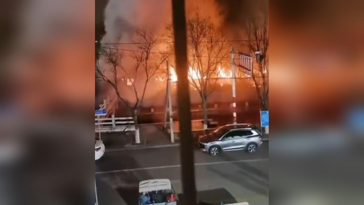 快新聞／中國山東大爆炸！火勢全面失控如煉獄　民眾以為飛彈打來急逃命