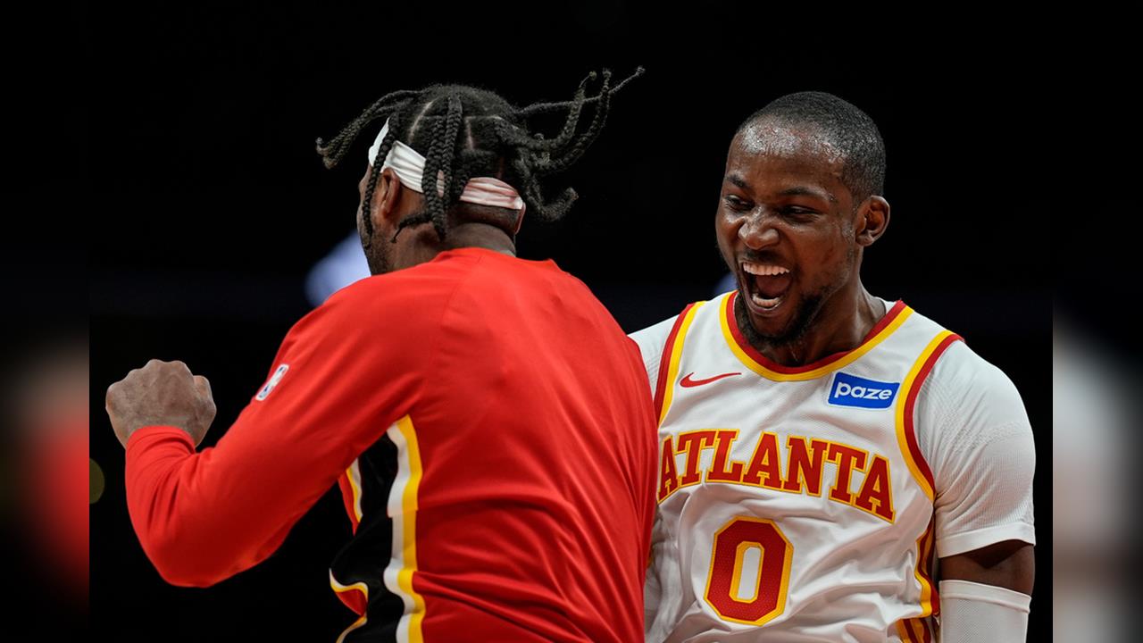 NBA(影)/殺人還要誅心!庫明加板凳出發猛砍20分 老鷹球迷嗨喊:謝謝勇士