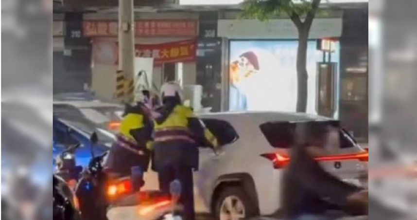 又是酒駕！台南轎車「拒檢逃逸」再擊落1車　警曝酒測值慘了