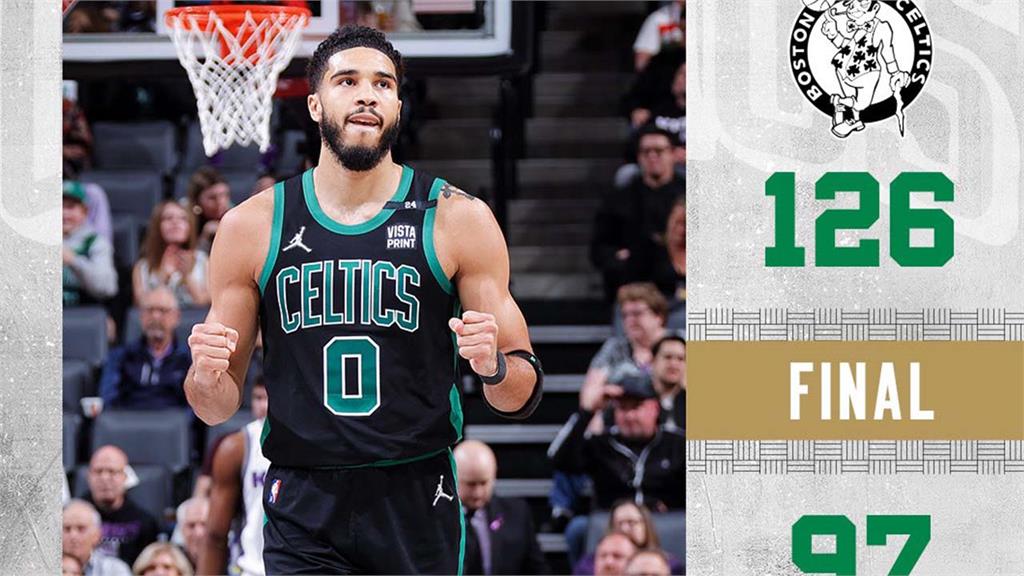 NBA／塔特姆、布朗合轟62分　榮升塞爾蒂克第1雙人組