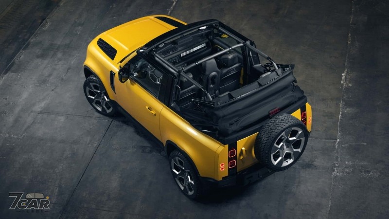 全球限量生產 5 台 Land Rover Defender Convertible by Heritage Customs 登場