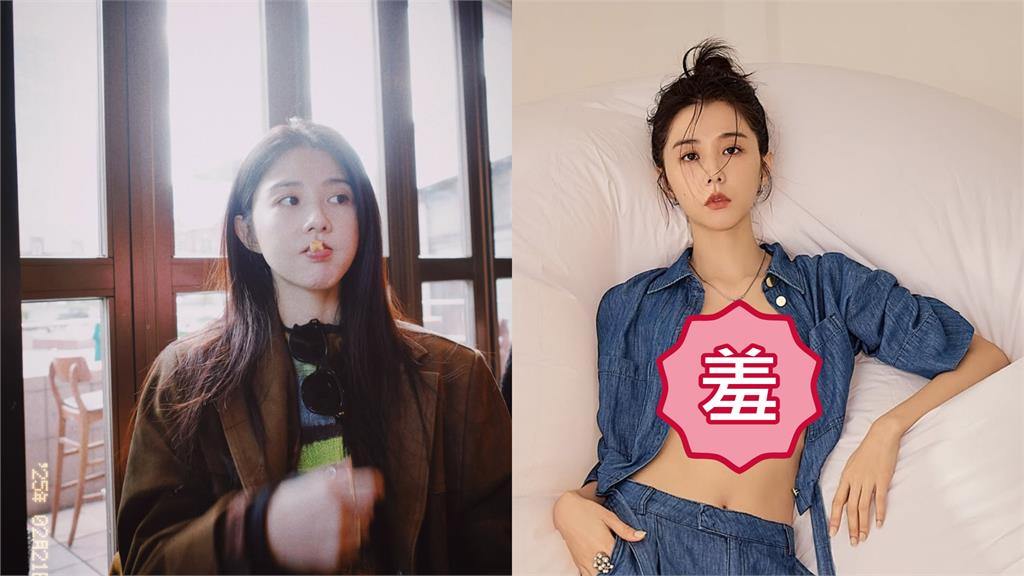 邵雨薇出大事「襯衫鈕釦全開」尺度破表！網見SSR曲線嗨翻：羨慕吳慷仁