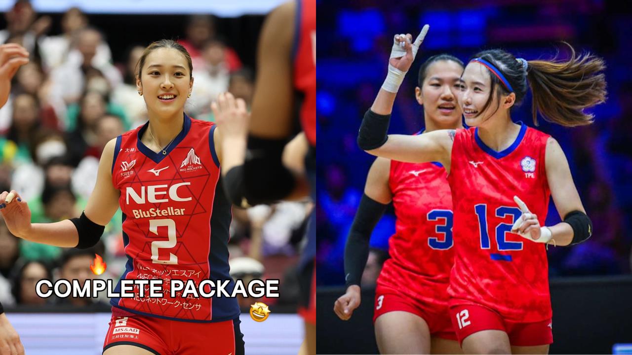 運動美女／「台、日女神對決」太香！廖苡任PK佐藤淑乃　球迷歪樓讚：台灣至寶