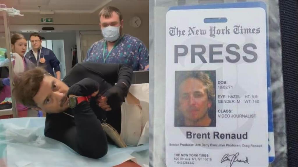 美國記者遭俄軍槍殺！他逃過一死被送醫　入院仍不知搭檔已身亡