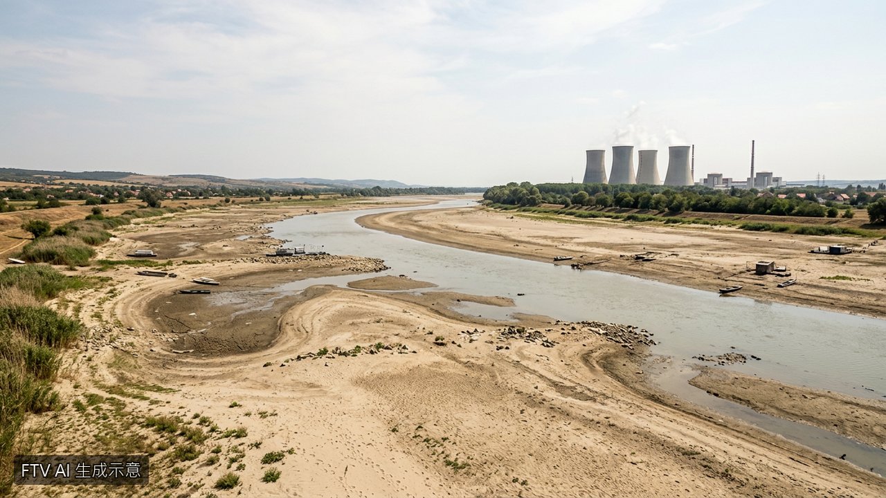 多瑙河水位將暫時回升　匈牙利核電廠仍面臨產能限制