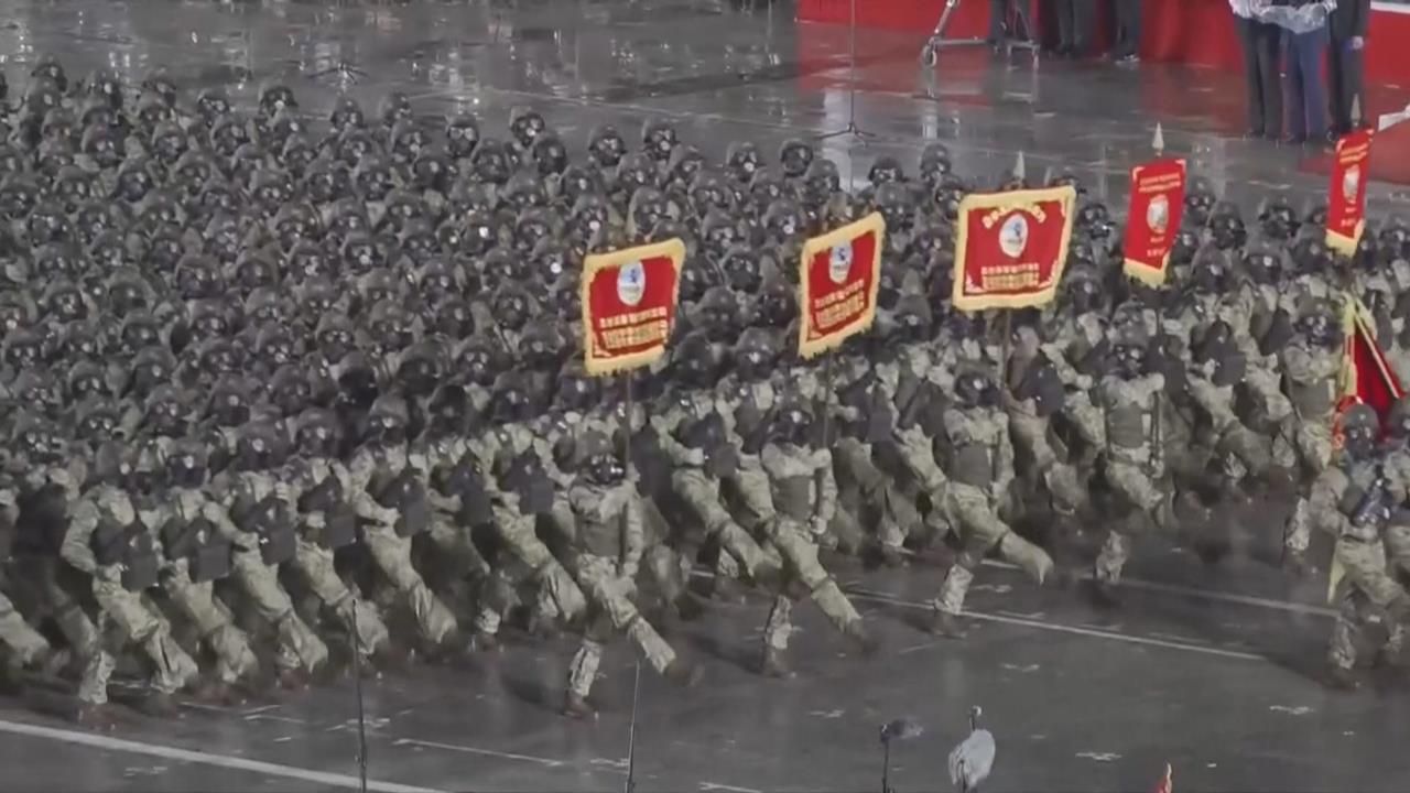 北韓勞動黨建黨80週年閱兵 展示洲際彈道飛彈火星20