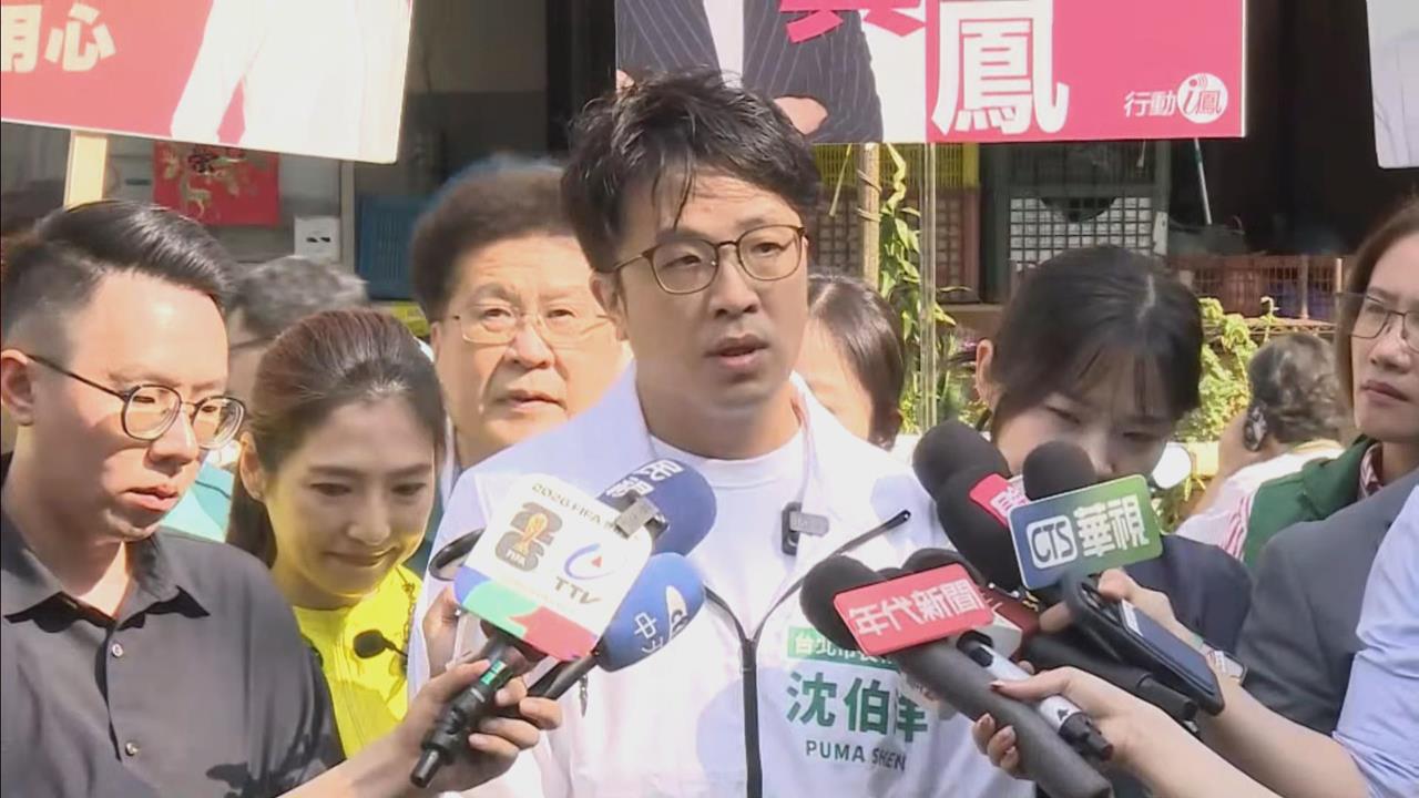 快新聞／沈伯洋社子掃街拚人氣！談運動願景強調「基層」：場館多功能發展
