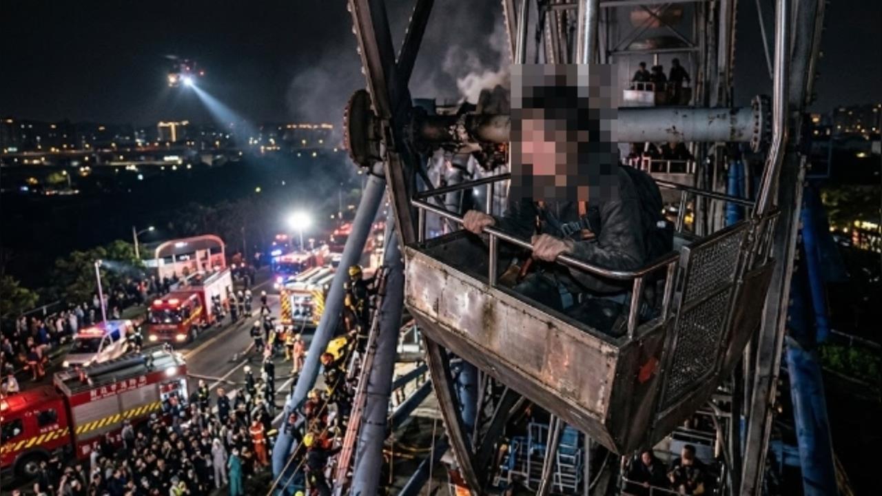 25歲妹子嗨搭摩天輪…下秒長髮竟慘捲軸承!「大片頭皮被猛扯下」恐怖畫面曝光