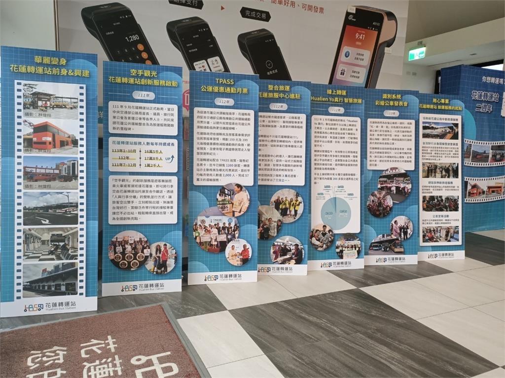 花蓮轉運站兩週年囉! 靜態展即日起至明年1月19日 活動限定送轉運好禮
