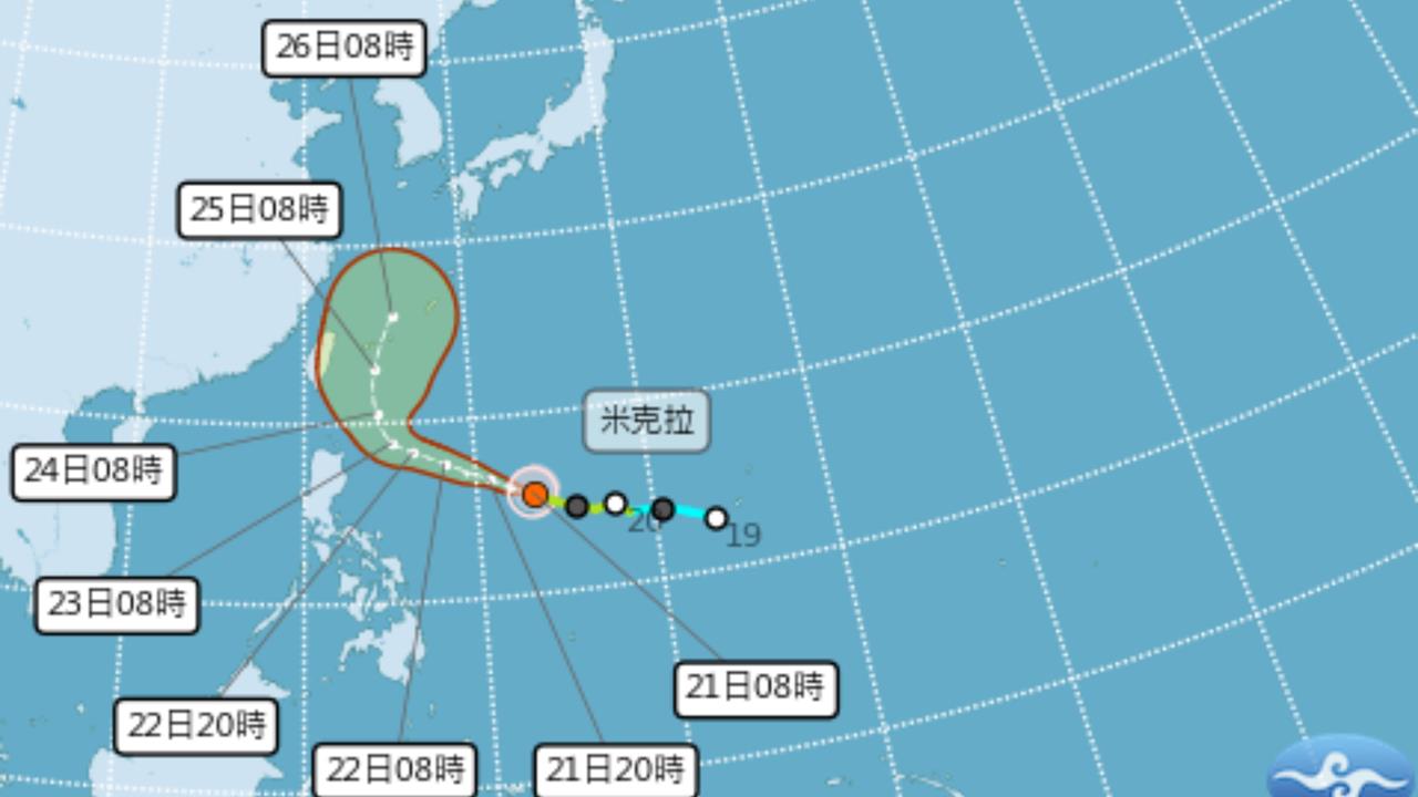 下週有機會放颱風假嗎？米克拉「不排除發布海警」最新暴風圈侵襲率曝光