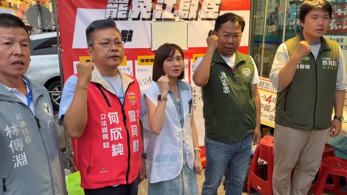 就差一點!罷免江啟臣拚補件 台中豐原開設搶救指揮所