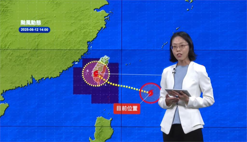 快新聞／楊柳發布陸警！首波警戒範圍出爐　氣象署曝「這天」影響最劇
