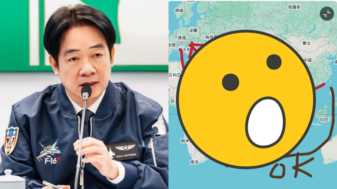 外媒爆「德國、捷克」不讓賴清德過境！律師曬「可行路線」打臉：不合理