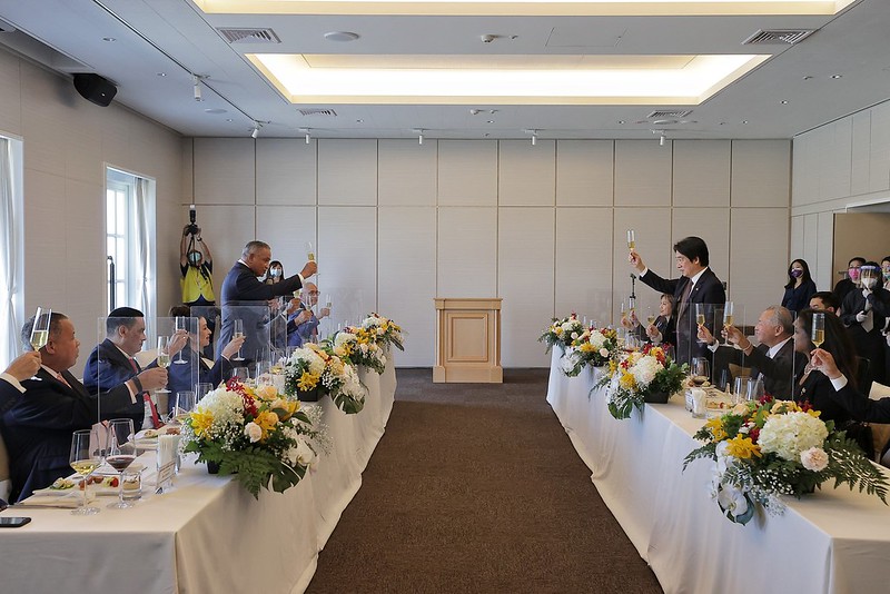 快新聞／貝里斯總理伉儷訪台南蘭花園區　賴清德奇美博物館設午宴款待
