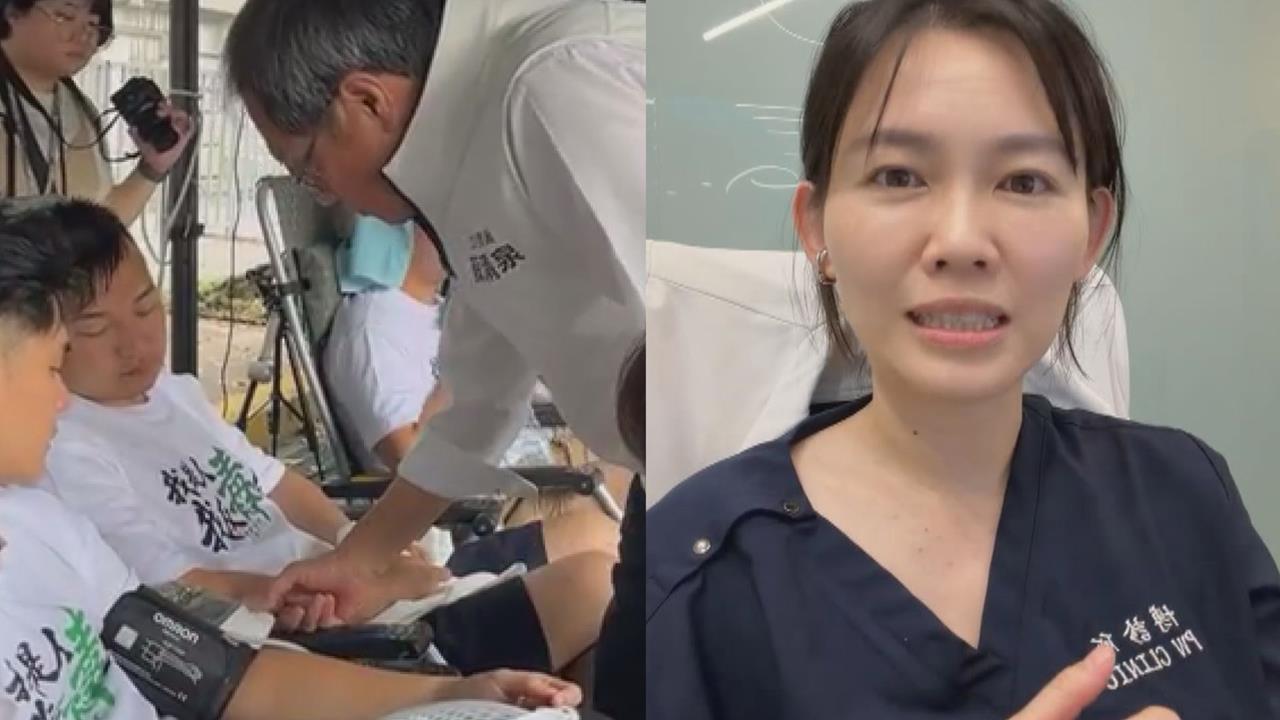 稱絕食小雞們血壓剩110「撐不住」　吳欣岱批蘇清泉：別誤導