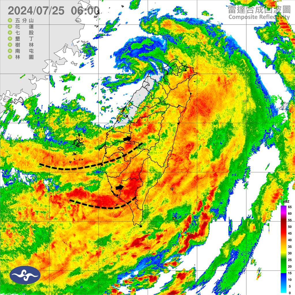 重頭戲還沒到...凱米「拖長尾」快閃！專家：這地區恐現致災性雨量