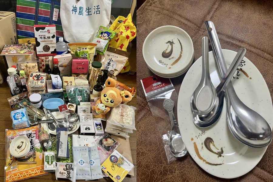 日女旅遊「狂掃台味戰利品」！驚人家當曝光全網笑了：真的超台