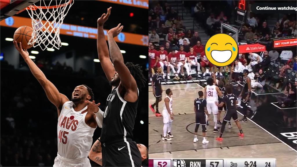 NBA(影)／按到時間停止器？離奇一幕！　搶籃板「十人愣在原地」大傻眼