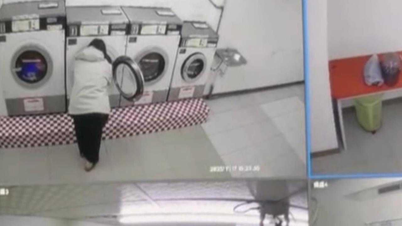 洗衣驚魂！洗衣機藏刀片　女客人手指濺血.衣物被割破