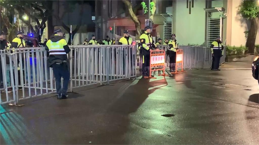 快新聞／選罷法等案今將闖關　立院外警力清晨陸續聚集