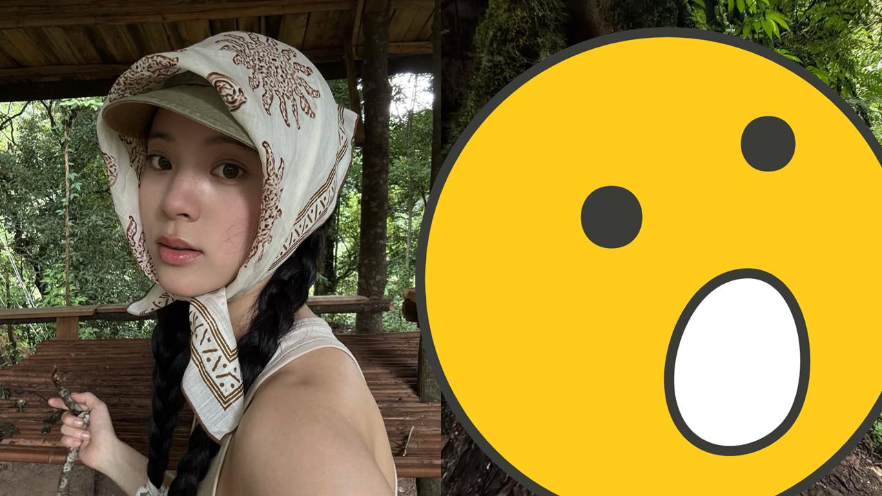 歐陽娜娜野外徒步「只穿坦克猛露膚」!突遇「熊出沒」畫面流出萬粉急關切