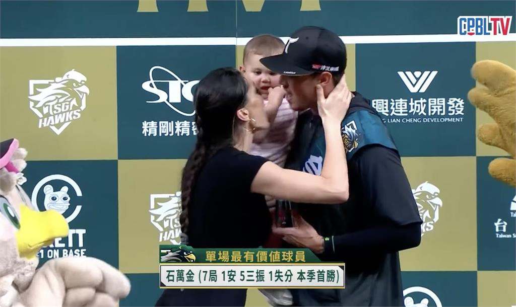 中職(影)／石萬金先發7局失1分！魔鷹傷癒歸隊開轟助雄鷹勝悍將
