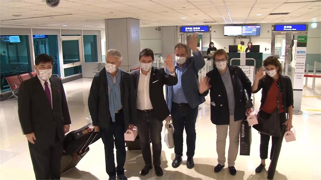 法國參議院訪團周日晚間離台　李察：謝謝台灣