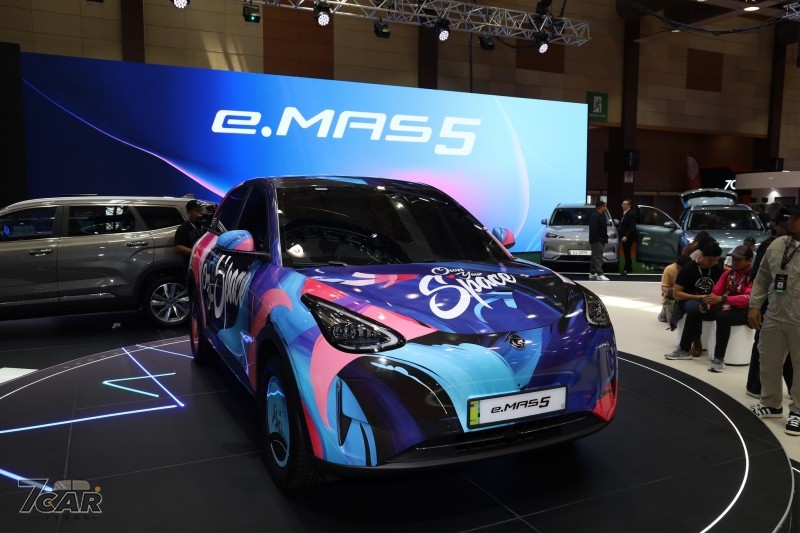預計 2025 下半年上市，Proton e.MAS 5 原型車亮相