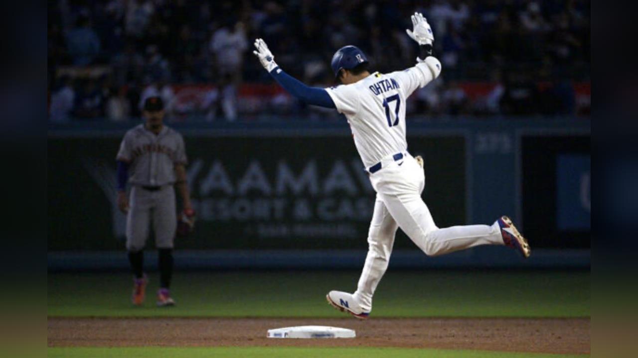 MLB(影)／大谷翔平炸裂啦！本季第10轟出爐！超越朗神成最速達700分打點球員