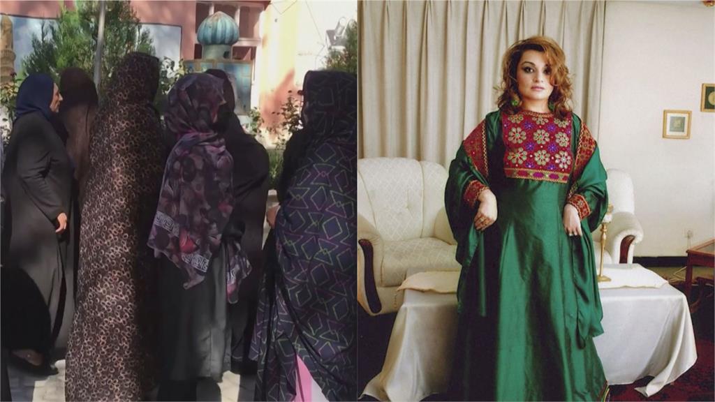 身穿繽紛繡花服挑戰塔利班！阿富汗裔女學者嗆：罩袍不是我們的傳統
