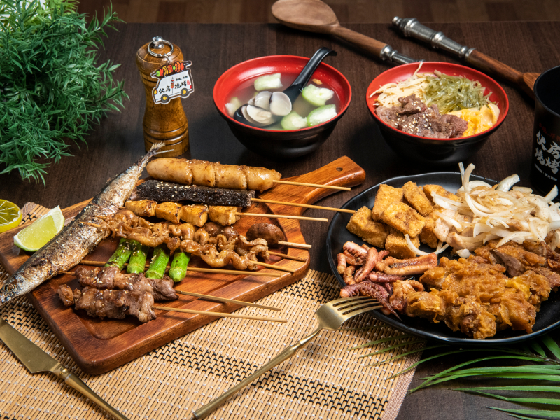 台中豐原宵夜推薦！串燒、炸物揪團吃！晚餐激推牛排丼！