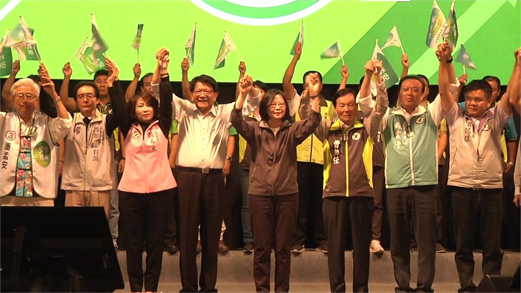 回鄉輔選潘孟安 蔡英文：有股力量影響台灣選舉