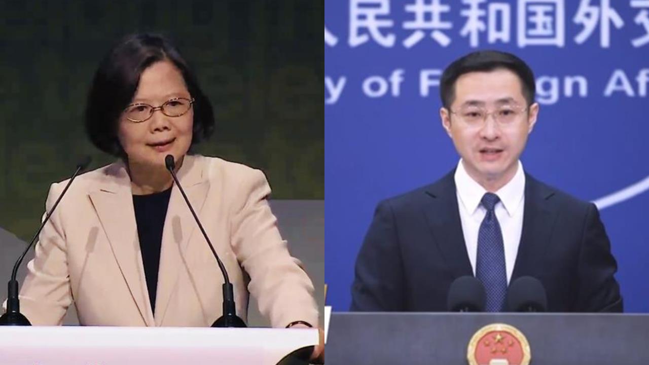 不爽蔡英文訪歐！中國外交部「玻璃心又碎」發言人林劍竟怒轟34字