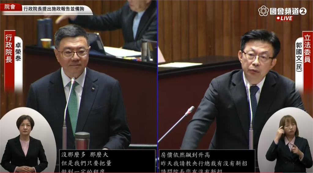 快新聞／房價一直漲該怎麼辦？綠委坦言打房成效欠佳　今與卓榮泰商討解方
