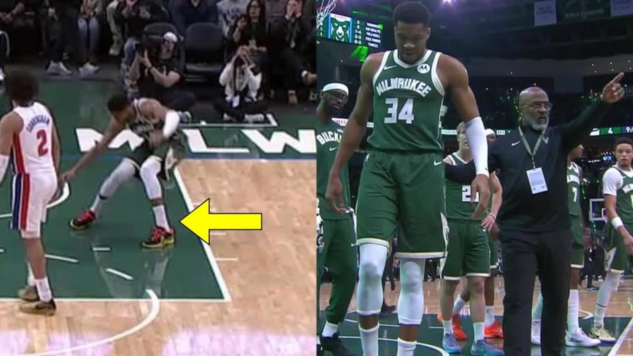 NBA(影)／字母哥先發3分鐘傷退！無碰撞跑動「左腳突沒力」球迷最擔心「這件事」