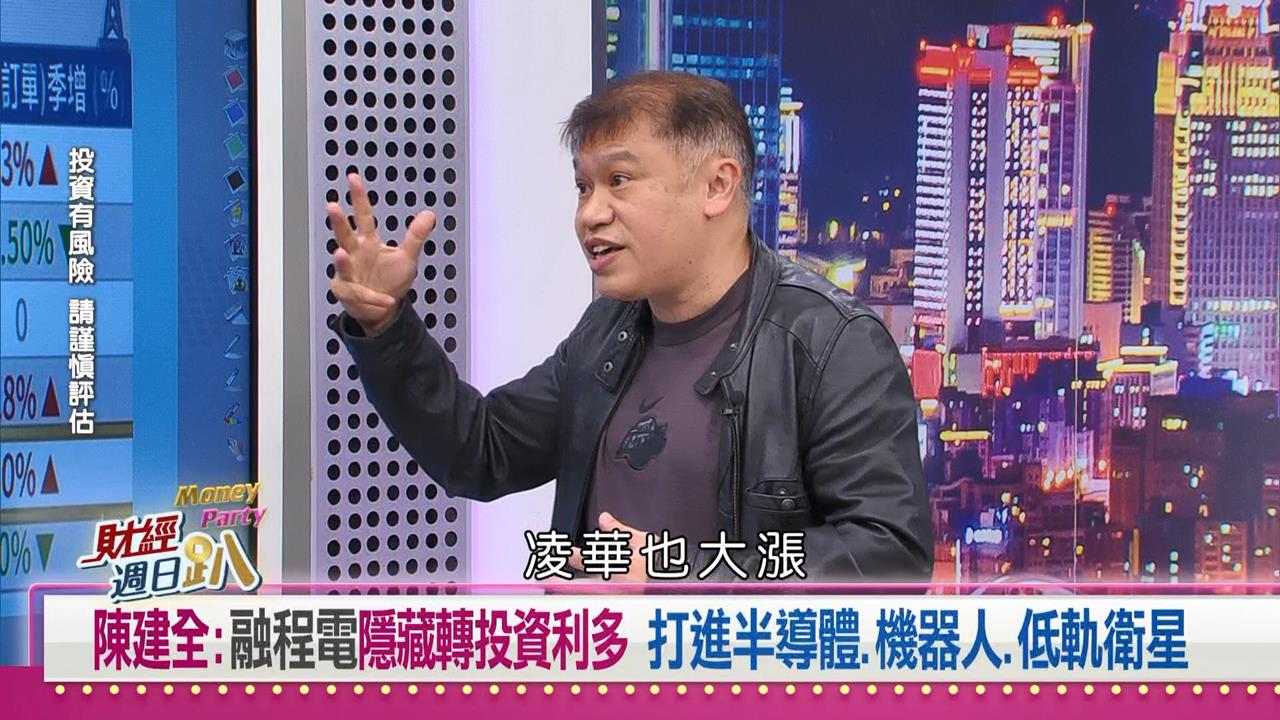 財經週日趴(影)／陳建全：融程電營收創高卡入AST供應鏈 又吃AI半導體題材