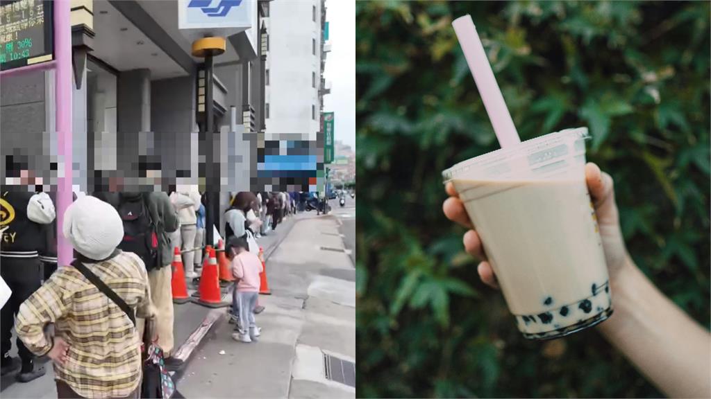 中部手搖「雙北初展店」人潮炸量！「排7小時」網點1關鍵：好不好喝不重要