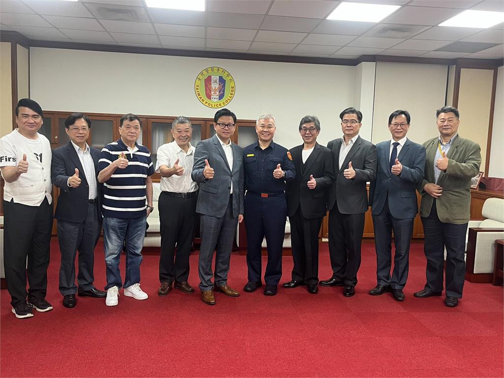 反詐協會拜會警專　校長方仰寧：感謝協力打擊詐騙犯罪