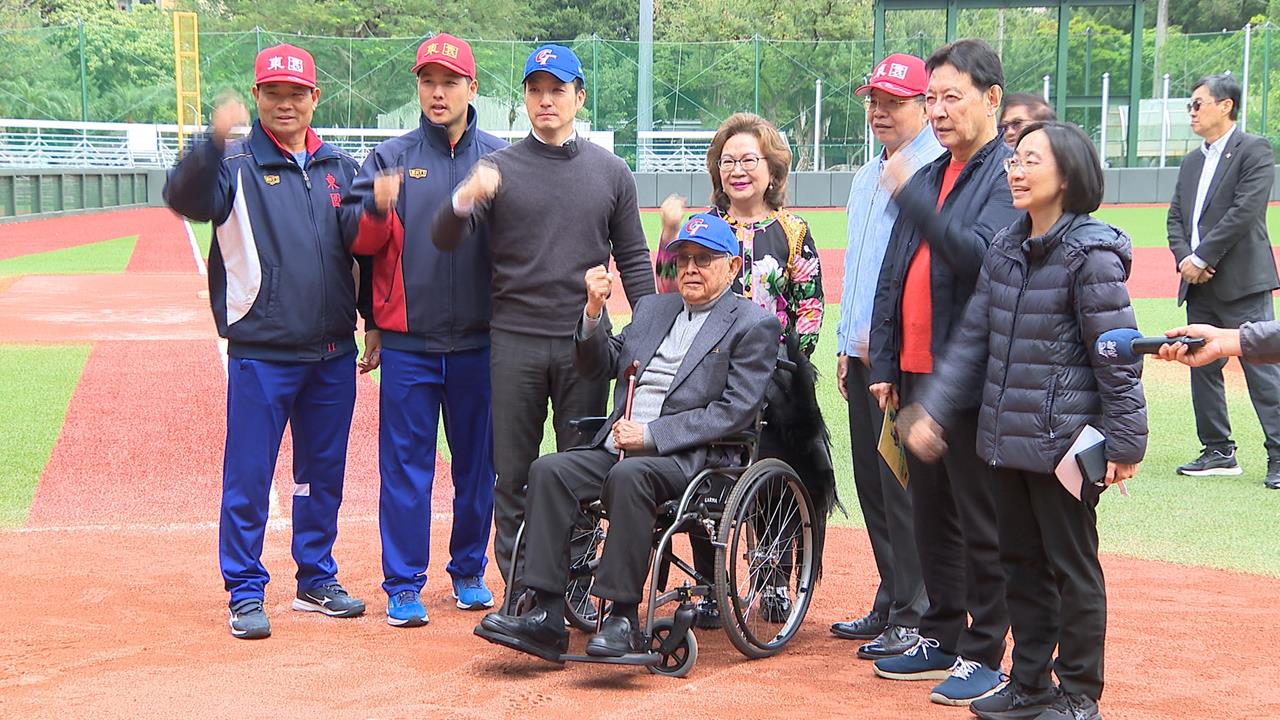 青年公園棒球場再升級！　謝國城基金會斥資1500萬改造