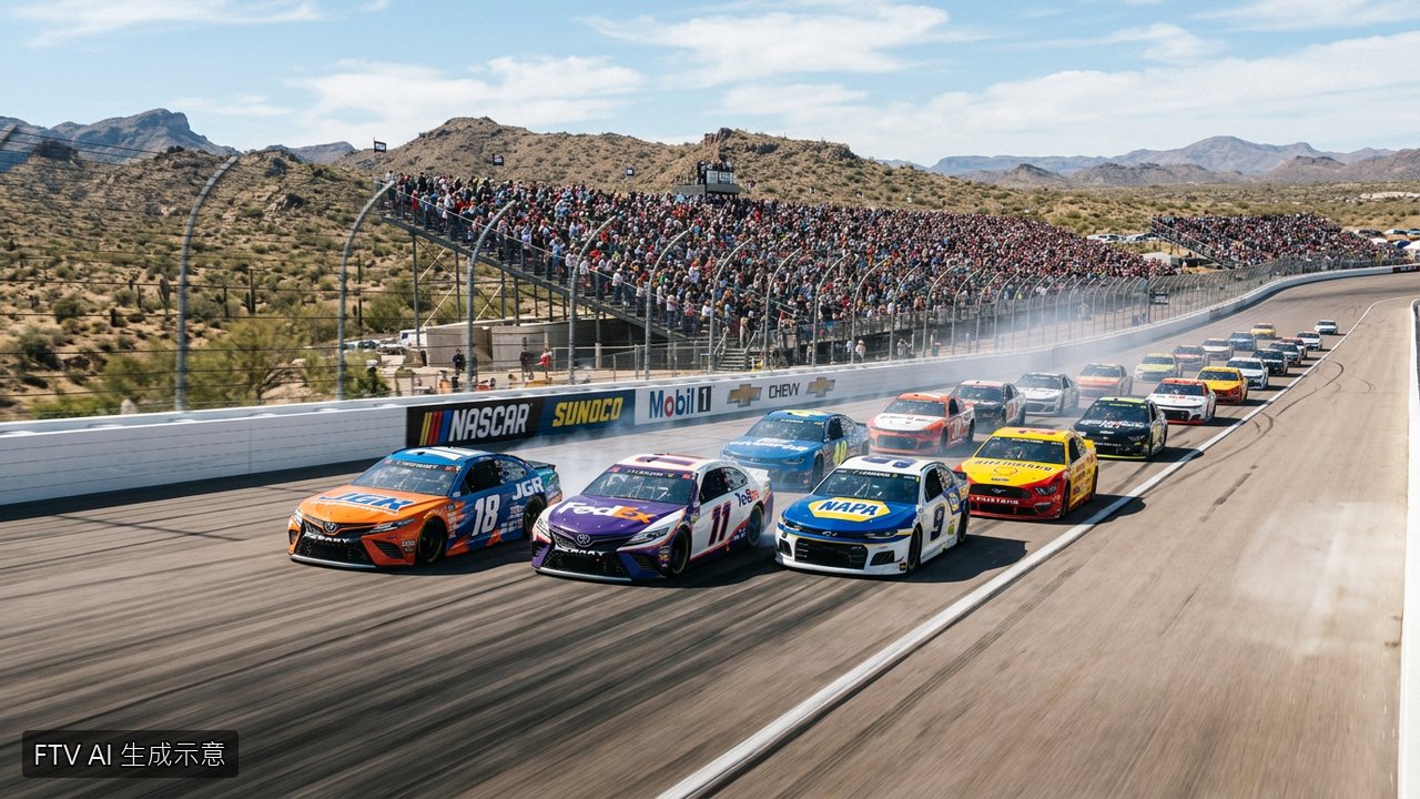 NASCAR鳳凰城站激戰 Tyler Reddick大膽超車勇奪本季第6勝