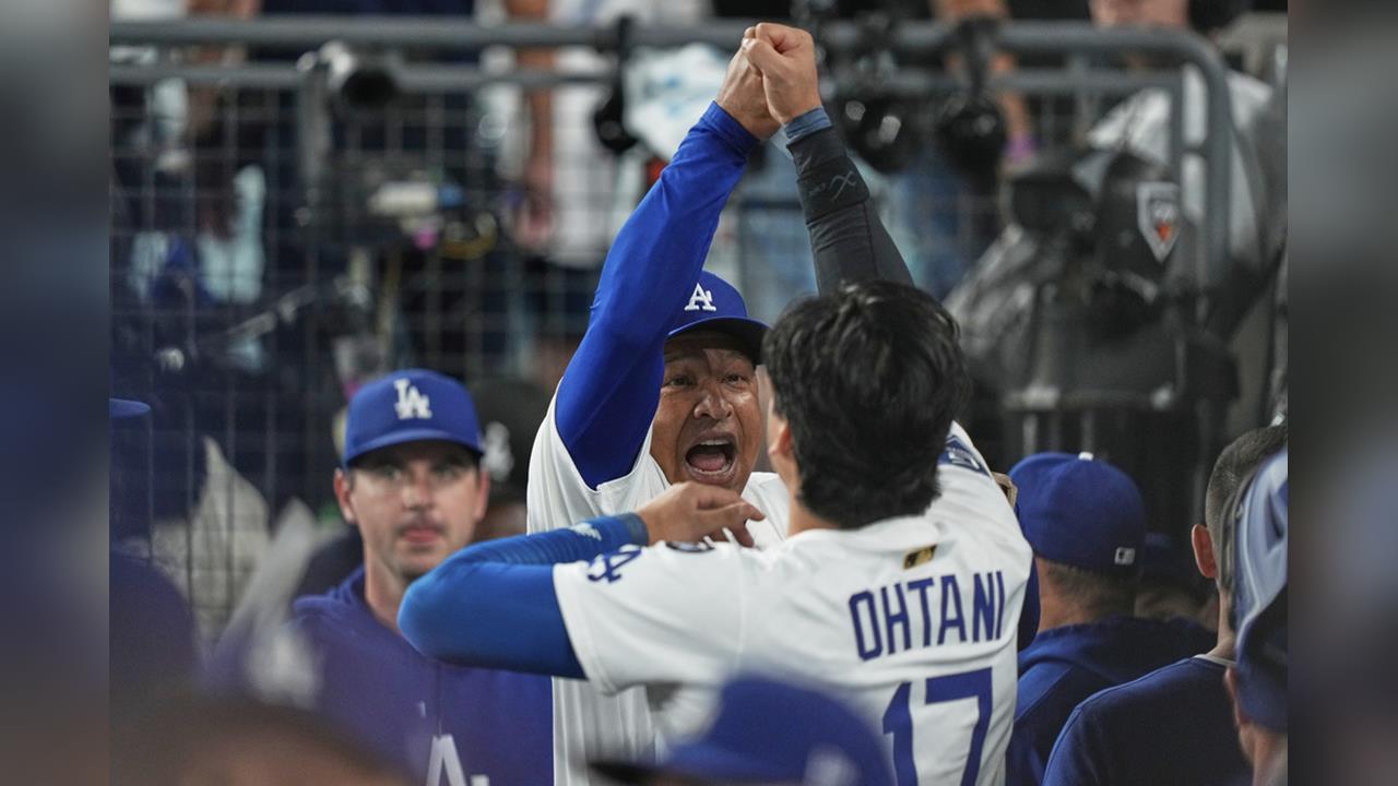 MLB(影)／道奇封王挺進季後賽！主帥羅伯斯釋放壓力熱血嗨喊：國聯西區是洛杉磯的