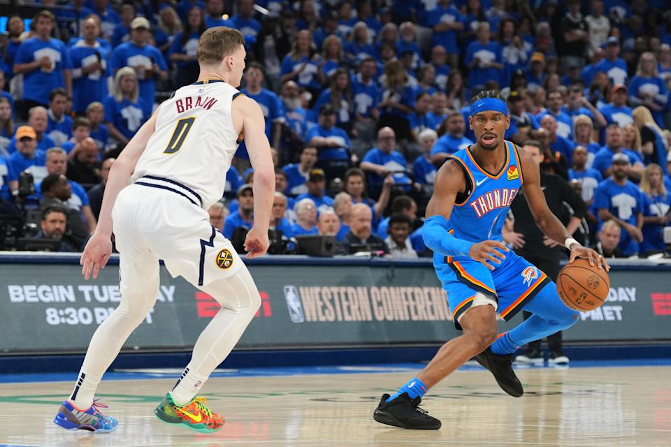NBA季後賽(影)／睽違9年再闖西區決賽！雷霆G7主場125：93擊退金塊