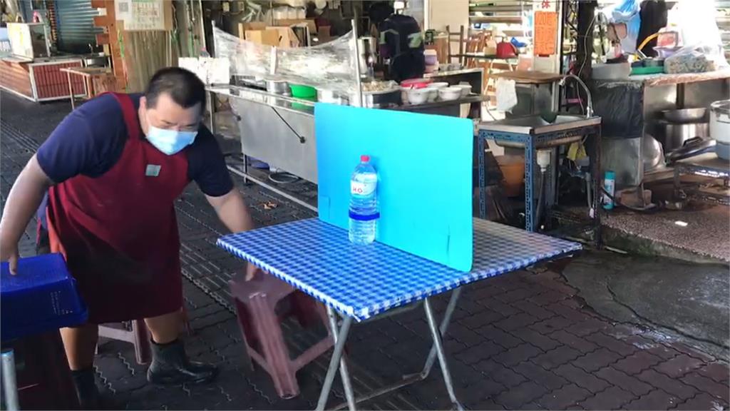 餐飲微解封　台南國華街攤商「怕怕的」仍禁內用