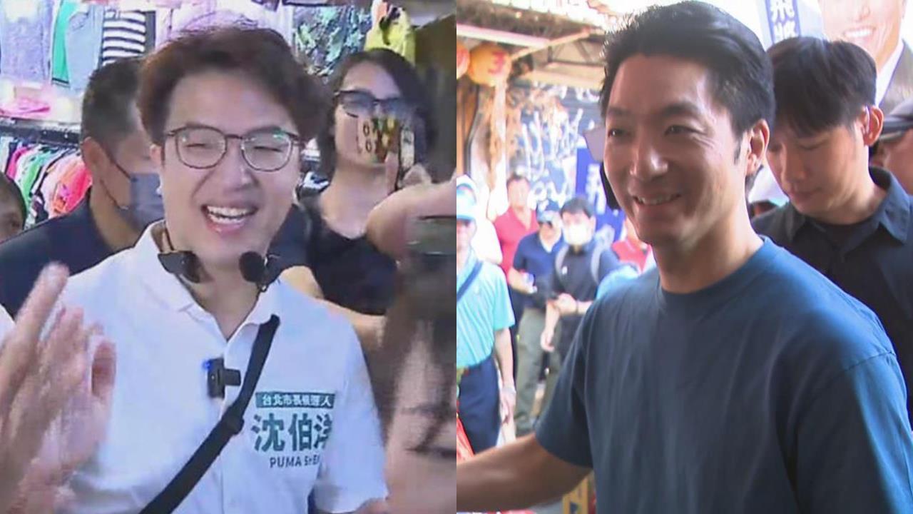 廣照宮碰頭！蔣團隊遭爆「搶廟方麥克風」還扯問1句　他曝沈伯洋1舉對比：怎麼比啦？