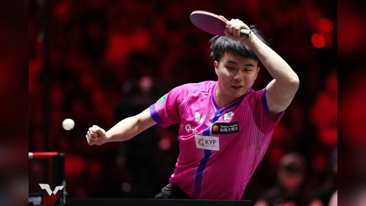 桌球(影)／林昀儒新加坡大滿貫賽獲亞軍！締造台灣球員史上最佳成績