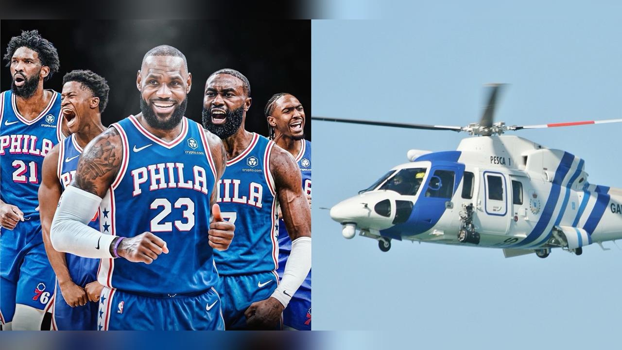 NBA／「Air James」詹皇天天搭直升機上班！住紐約飛費城成NBA最狂通勤