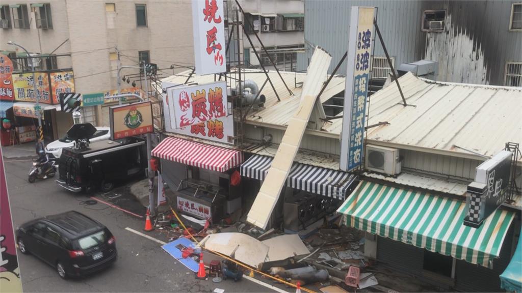 台南洗衣店氣爆「美容店、燒烤店損失慘」沒登記管理... 鄰嚇：與不定時炸彈處10年