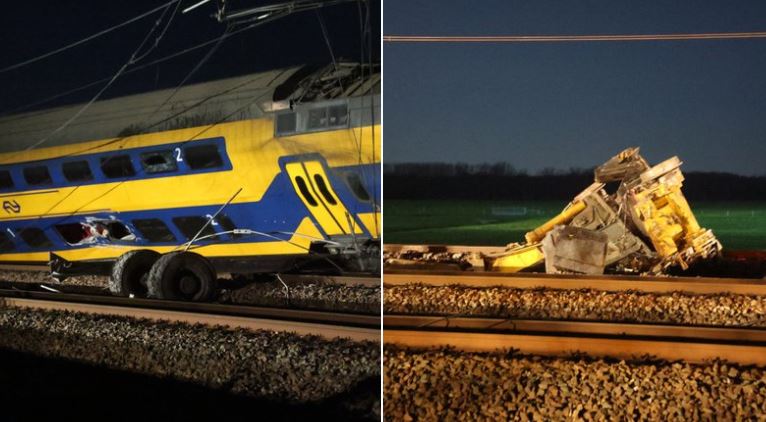 快新聞／荷蘭客貨運列車相撞出軌！至少載運50名乘客　釀1死30傷