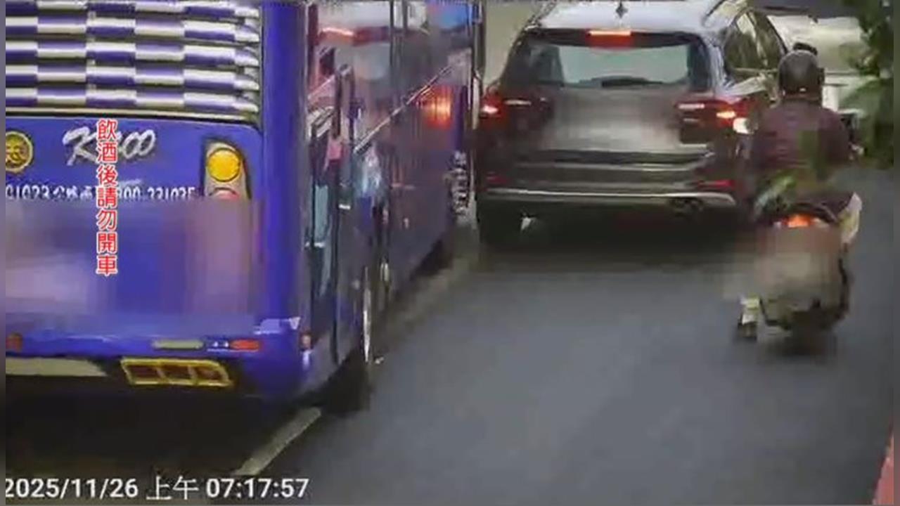 扯!校車駕駛酒駕載學生釀擦撞 「酒測值0.54」竹市府:永不錄用