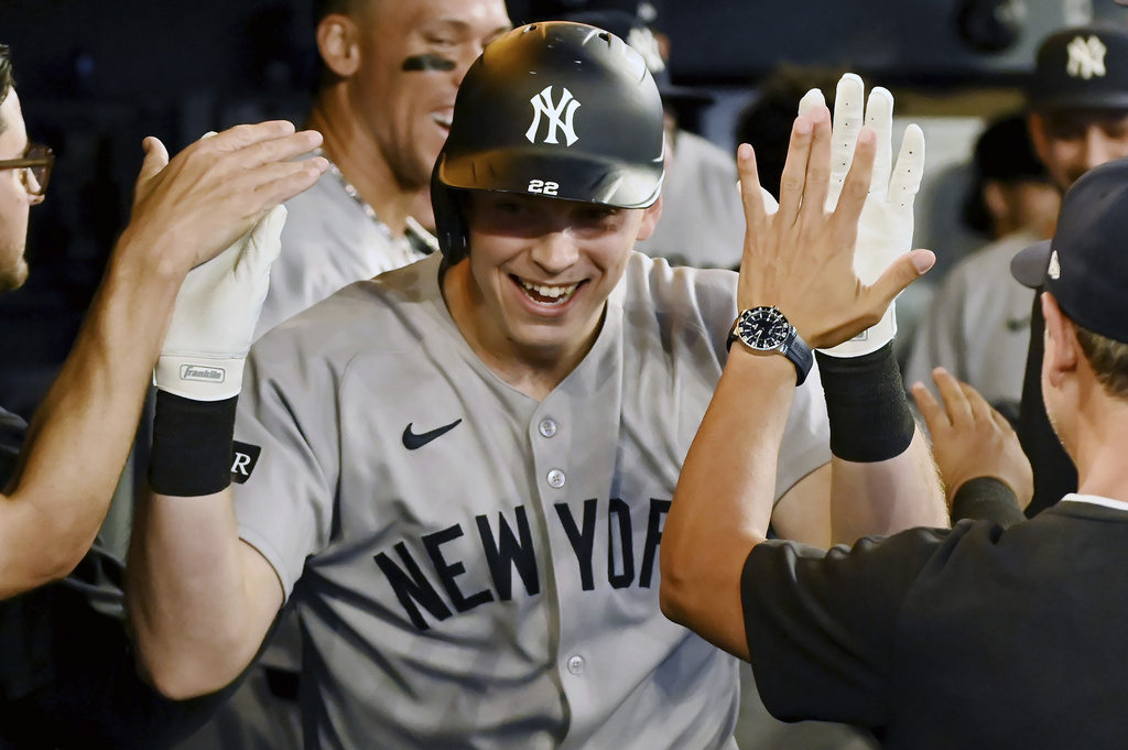 MLB(影)/米飯哥的超前轟即刻救援!洋基斬斷藍鳥主場11連勝